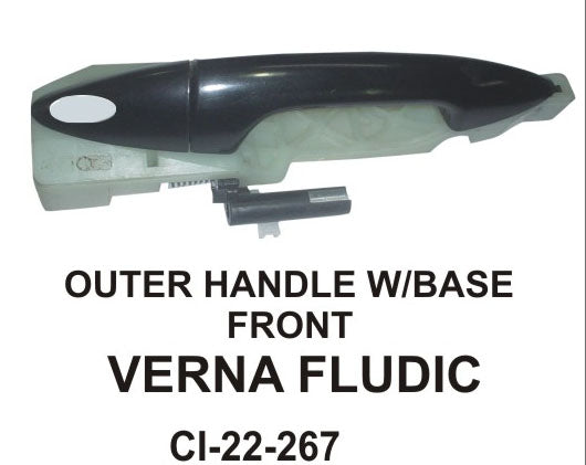 CI-0267 Outer Handle with Base for Hyundai Verna Fluidic Front