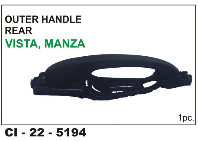 CI-5194 Outer Handle Tata Vista Rear