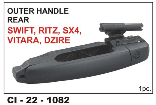 CI-1082 Outer Handle for Maruti Suzuki Swift, Ertiga and Ritz Rear