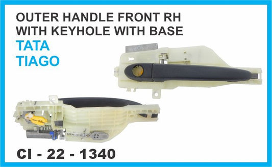 CI-1340 Outer Handle with Base for Tata Tiago Front Right