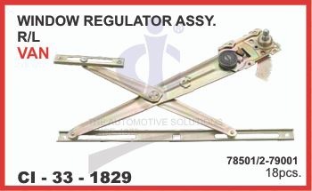 CI-1829 W.R Assembly Manual for Van Front