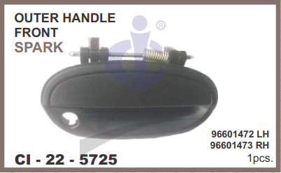 CI-5725 Outer Handle Chevrolet Spark Front