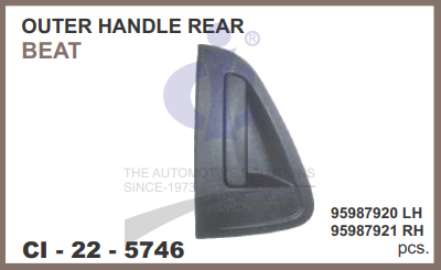 CI-5746 Outer Handle Chevrolet Beat Rear