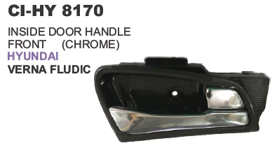 CI-8170 R.C Lever Assembly Hyundai Verna Fluidic Front Chrome