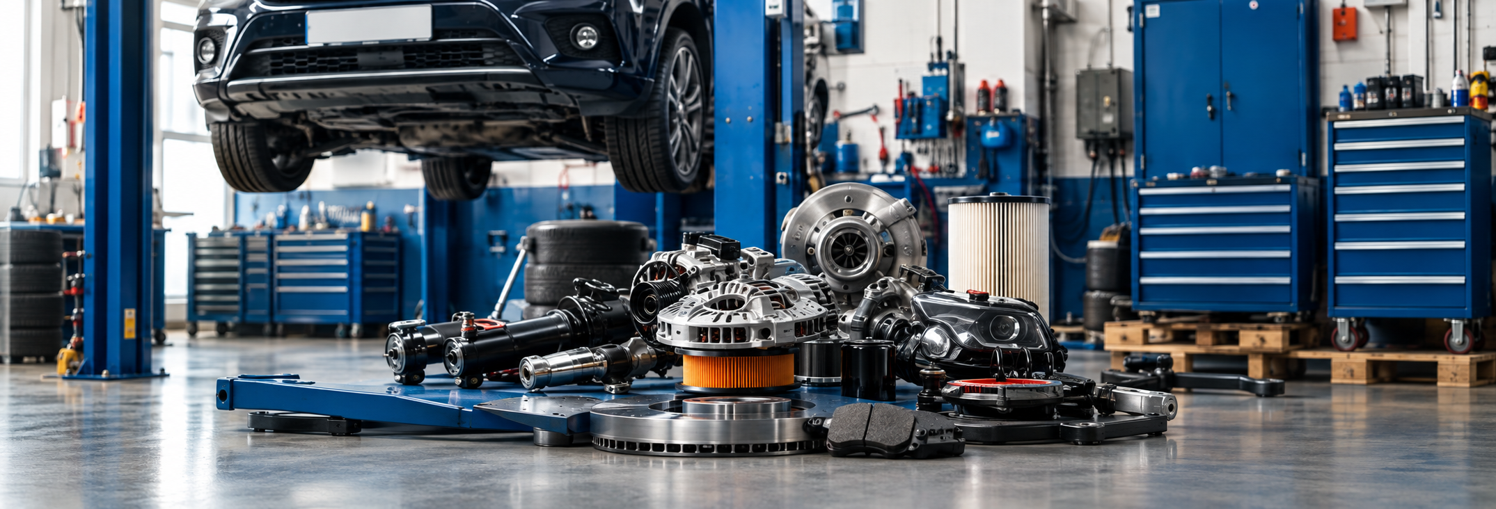 Ashutosh Enterprises automobile parts workshop